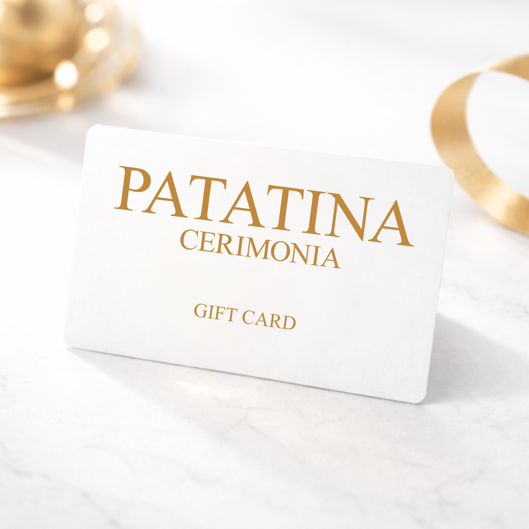 Patatina Cerimonia - Gift Card